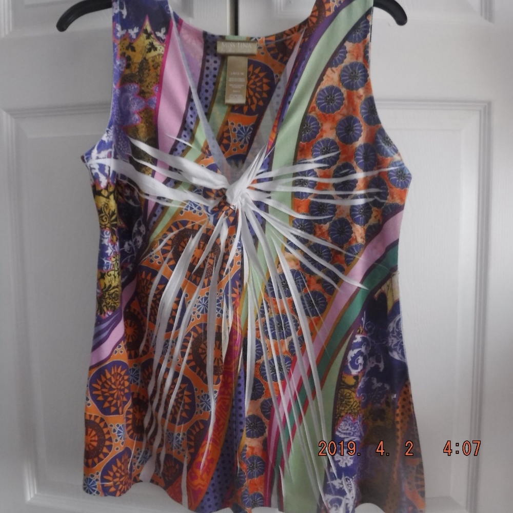 Tina Knowles Tank Top Size L